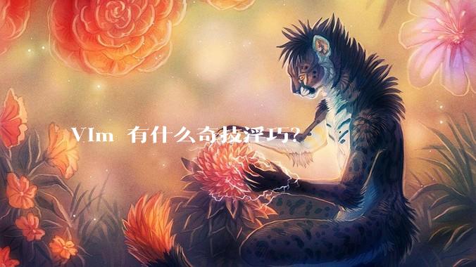 Vim 有什么奇技淫巧？